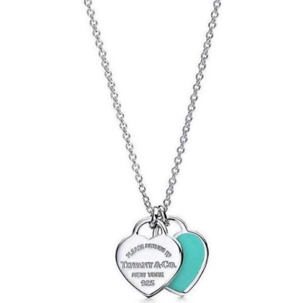 🦋 Return to Tiffany Double Heart Necklace 🦋